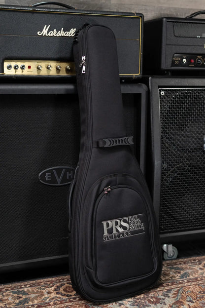 PRS S2 LTD Edition Custom 24 Poplar Burl Top Electric Guitar - Satin Charcoal Burst with Gig Bag