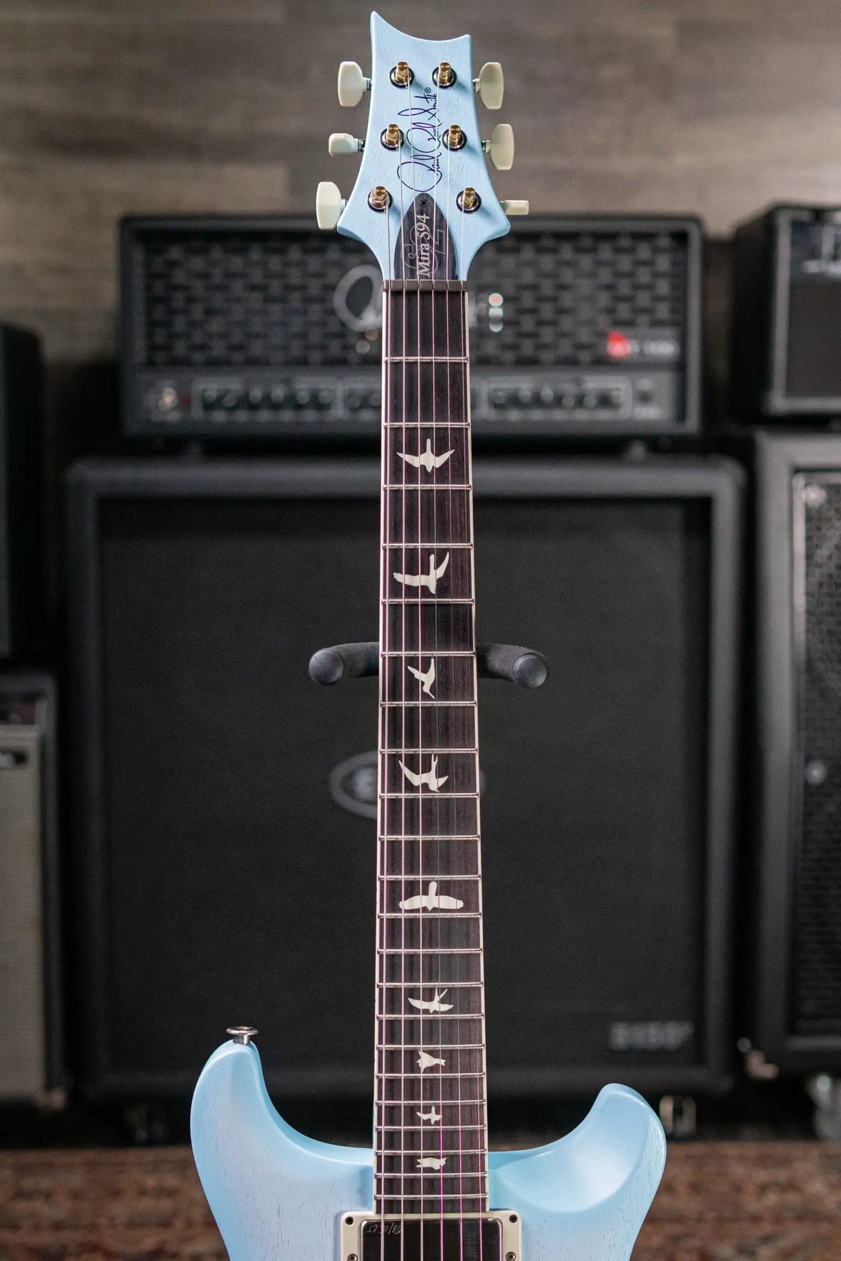 PRS S2 Mira 594 Satin Electric Guitar - Cloud Burst with Gig Bag - Demo