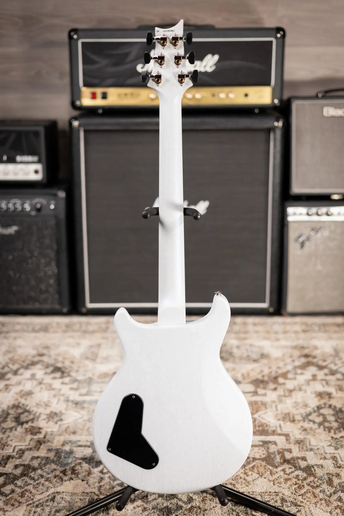 PRS S2 Mira 594 Satin Electric Guitar - Pearl White with Gig Bag - Demo