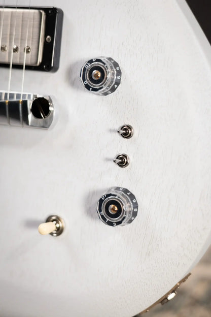 PRS S2 Mira 594 Satin Electric Guitar - Pearl White with Gig Bag - Demo