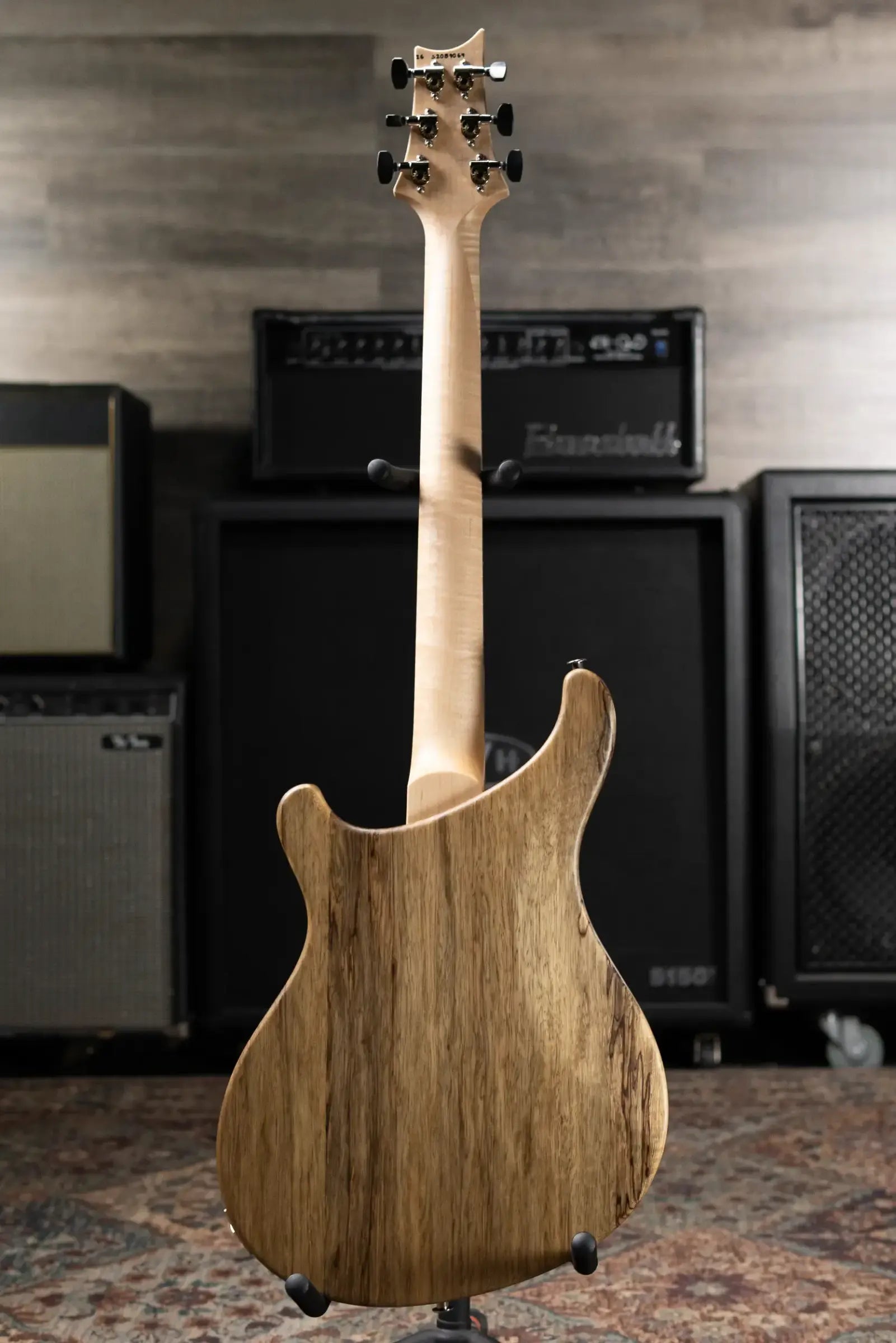 PRS S2 Vela Black Limba Limited Edition Electric Guitar - Natural with Gig Bag