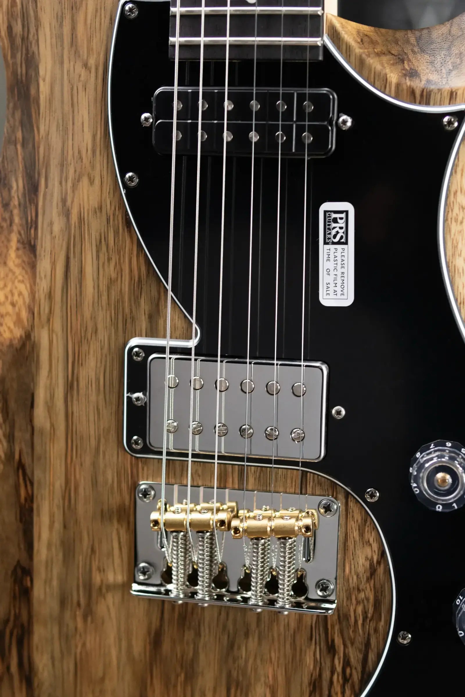 PRS S2 Vela Black Limba Limited Edition Electric Guitar - Natural with Gig Bag