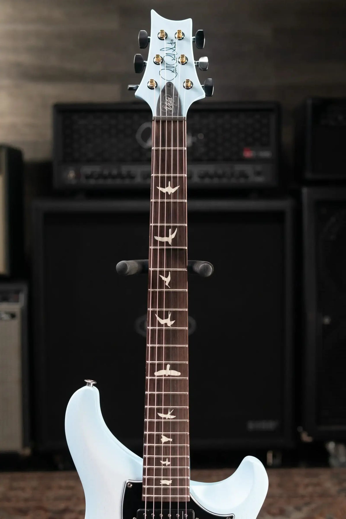 PRS S2 Vela Satin Electric Guitar - Cloud Burst with Gig Bag - Demo