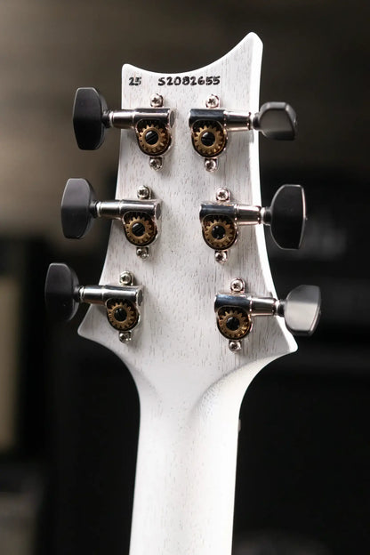 PRS S2 Vela Satin Electric Guitar - Pearl White with Gig Bag