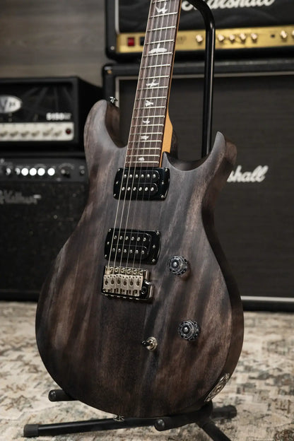PRS SE 24 Satin Electric Guitar - Charcoal with Gig Bag