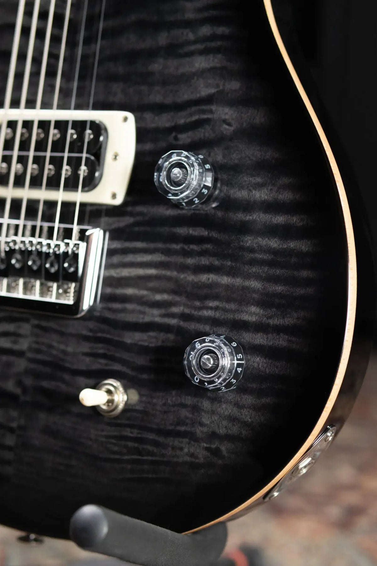 PRS SE 277 Baritone Electric Guitar - Charcoal Burst with Gig Bag