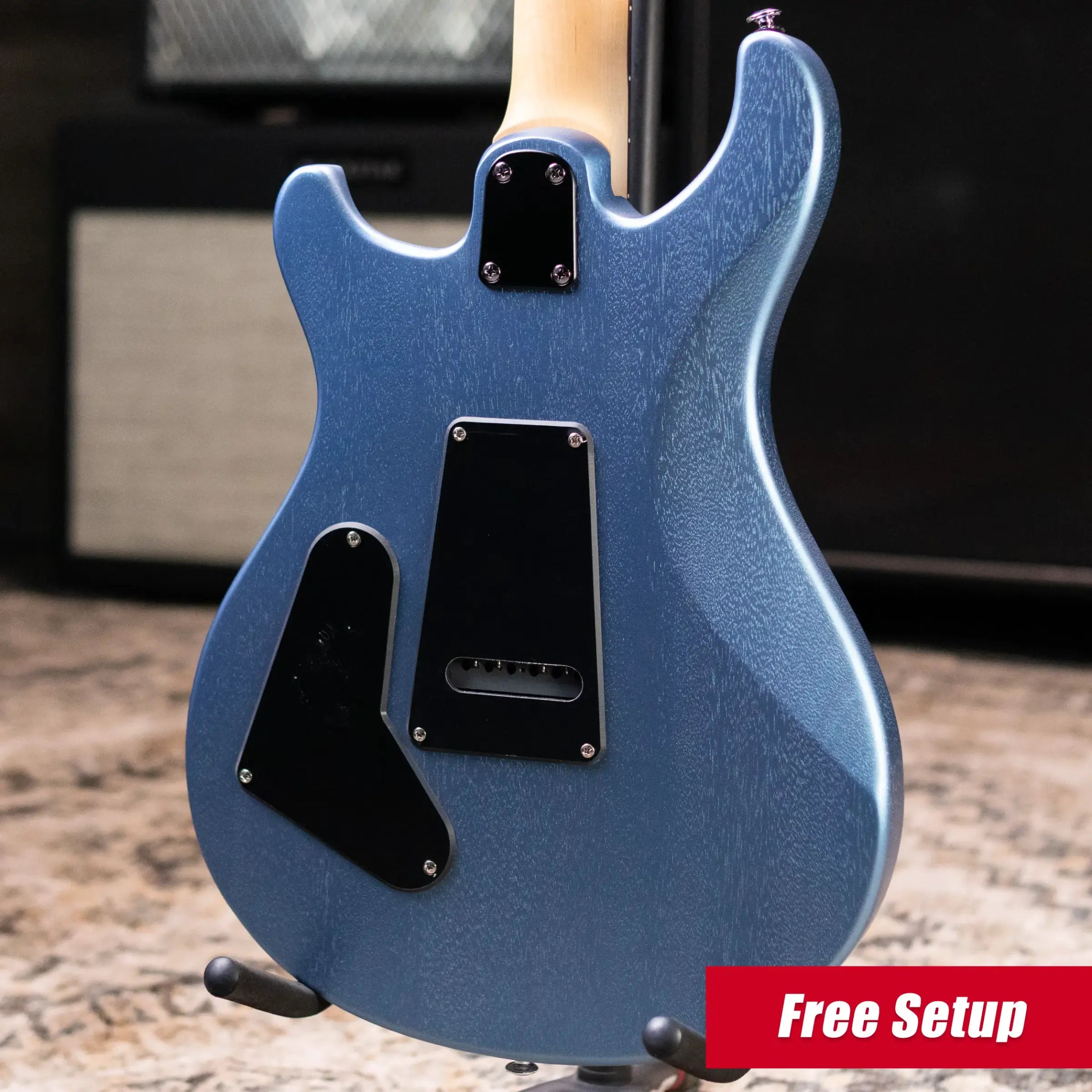 PRS SE CE 24 Electric Guitar - Ice Blue Metallic Satin with Gig Bag