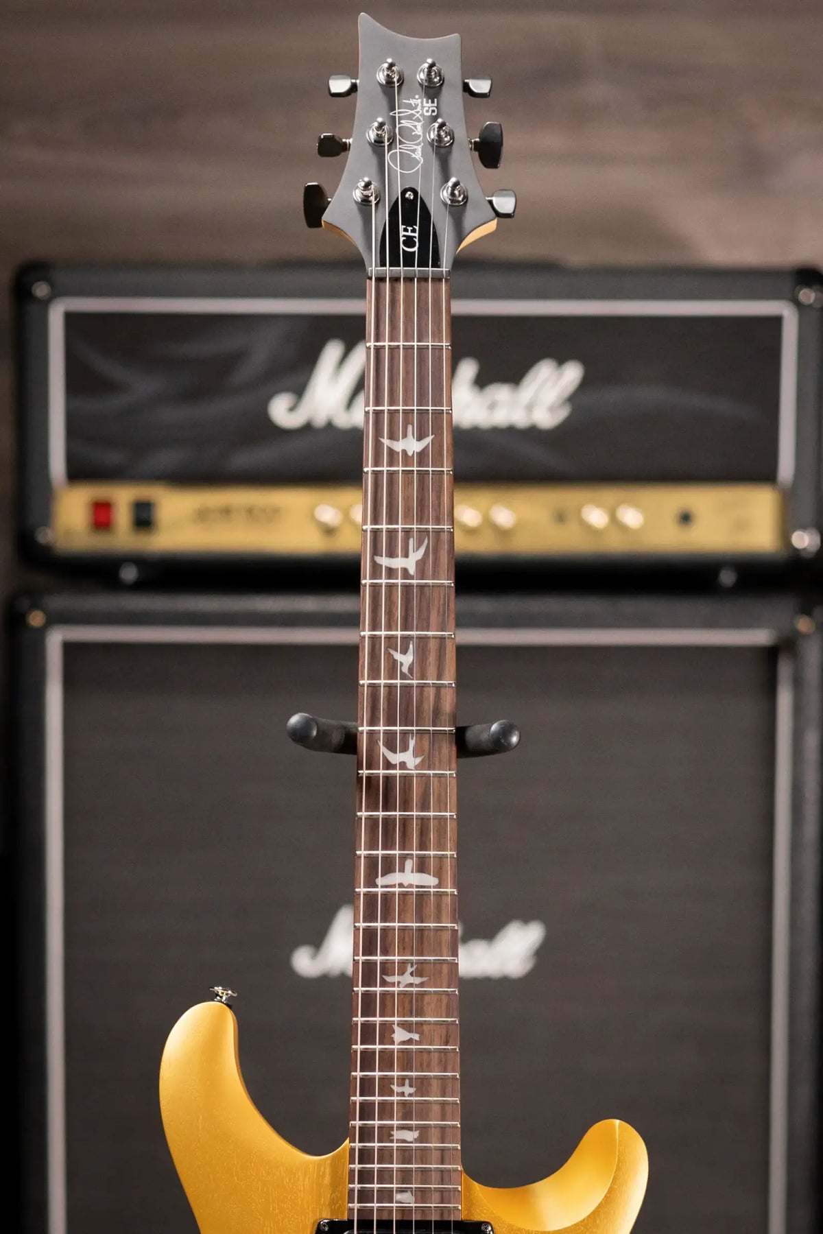 PRS SE CE 24 Electric Guitar - Metallic Gold Satin with Gig Bag