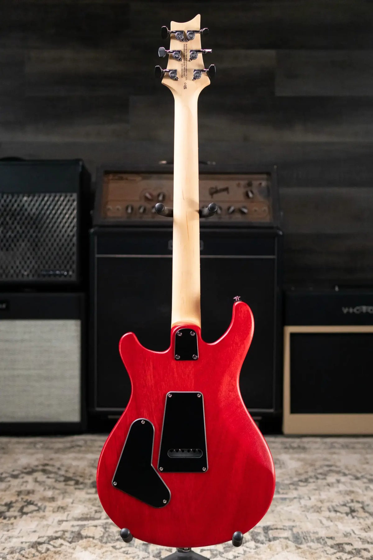 PRS SE CE 24 Electric Guitar - Vintage Cherry with Gig Bag
