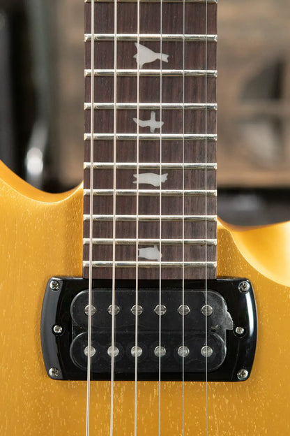 PRS SE CE 24 Solid Body Electric Guitar - Metallic Gold Stain with Gig Bag