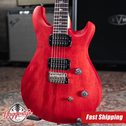 PRS SE CE 24 Solid Body Electric Guitar - Vintage Cherry with Gig Bag