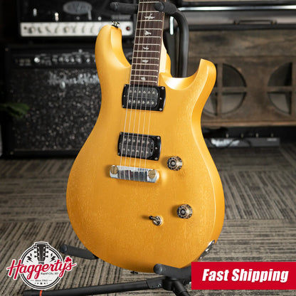 PRS SE CE 24 Standard Stoptail Electric Guitar - Metallic Gold Satin with Gig Bag