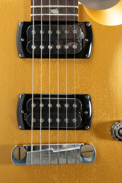 PRS SE CE 24 Standard Stoptail Electric Guitar - Metallic Gold Satin with Gig Bag