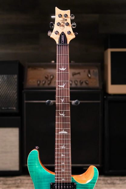 PRS SE Custom 24-08 Electric Guitar - Turquoise with Gig Bag