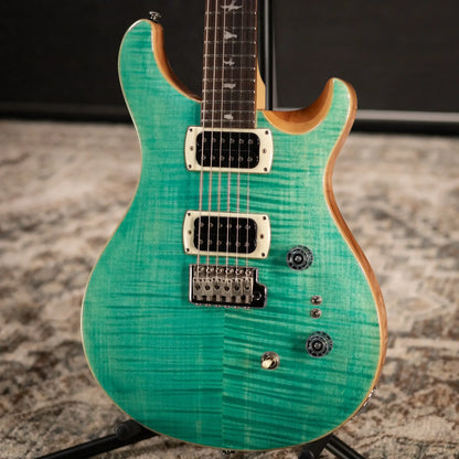 PRS SE Custom 24-08 Electric Guitar - Turquoise with Gig Bag