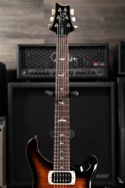 PRS SE Custom 24 Electric Guitar - Black Gold Sunburst with Gig Bag - Demo