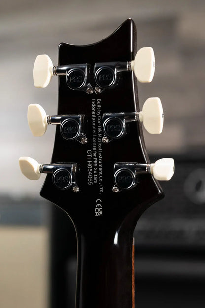 PRS SE Custom 24 Electric Guitar - Black Gold Sunburst with Gig Bag - Demo
