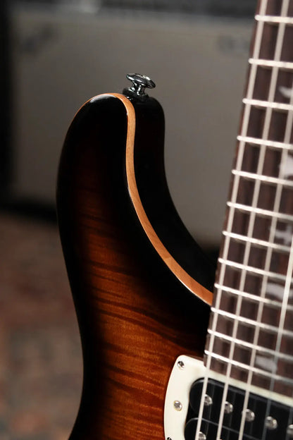 PRS SE Custom 24 Electric Guitar - Black Gold Sunburst with Gig Bag - Demo