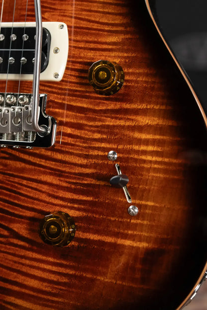 PRS SE Custom 24 Electric Guitar - Black Gold Sunburst with Gig Bag - Demo