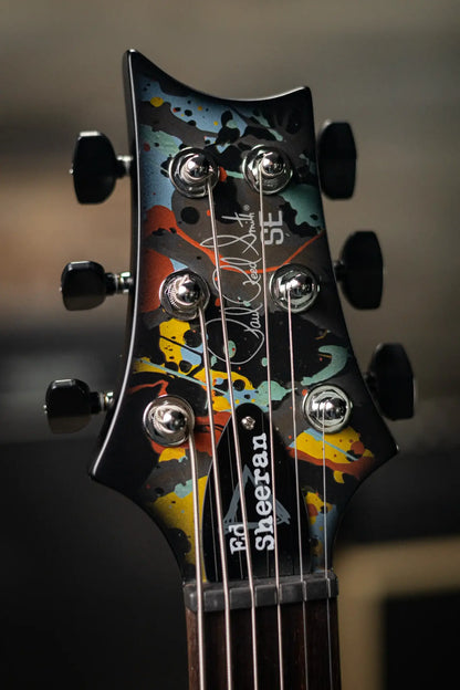 PRS SE Ed Sheeran Signature Hollowbody I Baritone Piezo LTD Electric Guitar - Cosmic Splash with Gig Bag