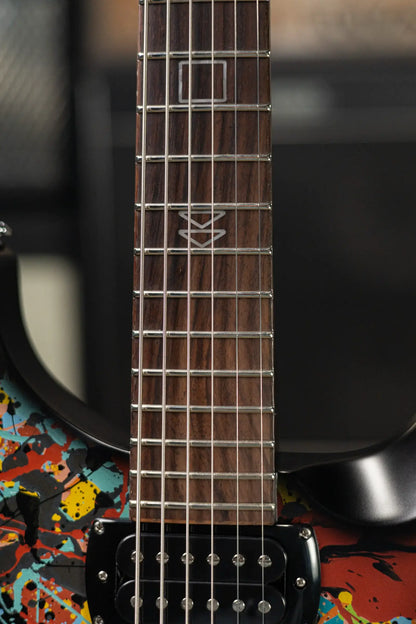 PRS SE Ed Sheeran Signature Hollowbody I Baritone Piezo LTD Electric Guitar - Cosmic Splash with Gig Bag