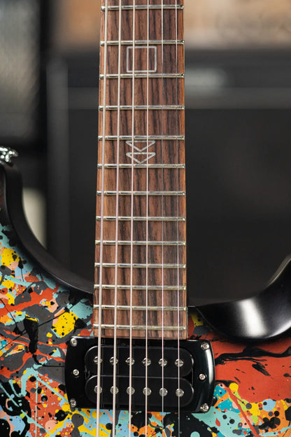 PRS SE Ed Sheeran Signature Hollowbody I Baritone Piezo LTD Electric Guitar - Cosmic Splash with Gig Bag