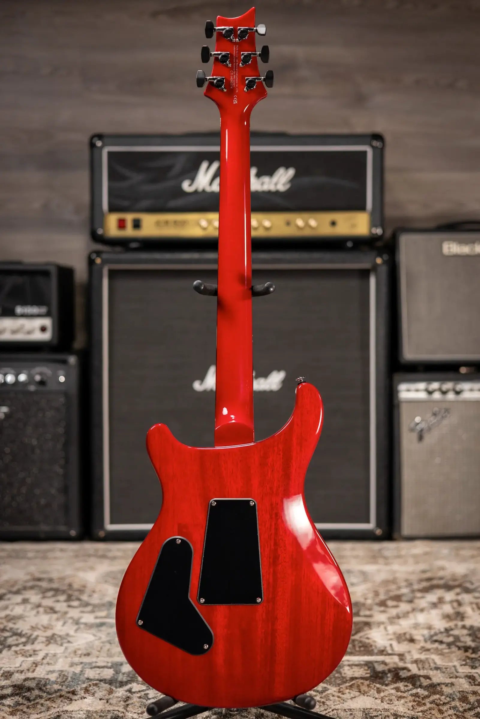PRS SE "Floyd" Custom 24 Electric Guitar - Charcoal Cherry Burst with Gig Bag