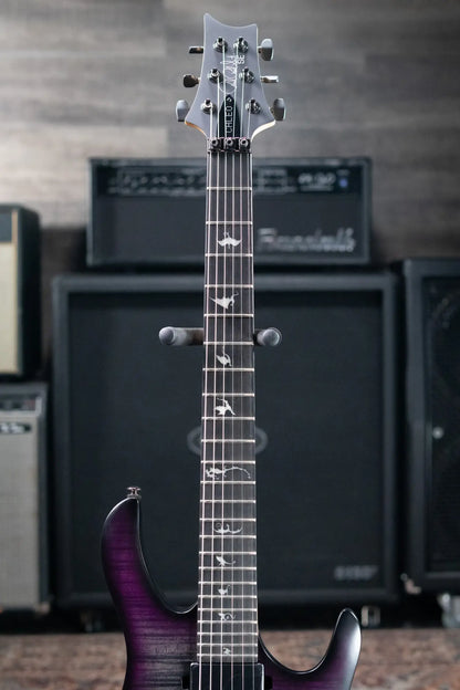 PRS SE Herman Li Signature Chleo Electric Guitar - Charcoal Purple Burst with Gig Bag