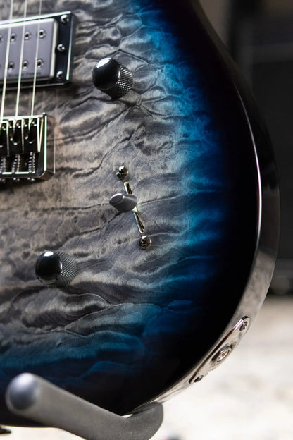 PRS SE Mark Holcomb 7-String Electric Guitar - Holcomb Blue Burst with Gig Bag