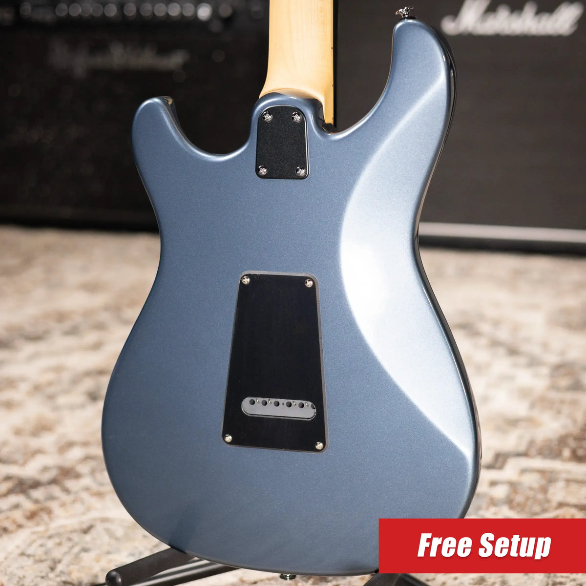 PRS SE NF3 Electric Guitar - Gun Metal Grey with Gig Bag - Demo