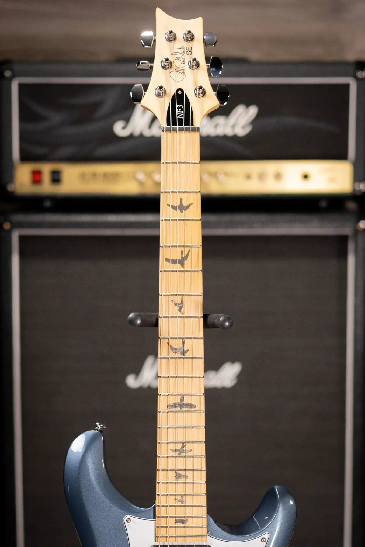 PRS SE NF3 Electric Guitar - Gun Metal Grey with Gig Bag - Demo