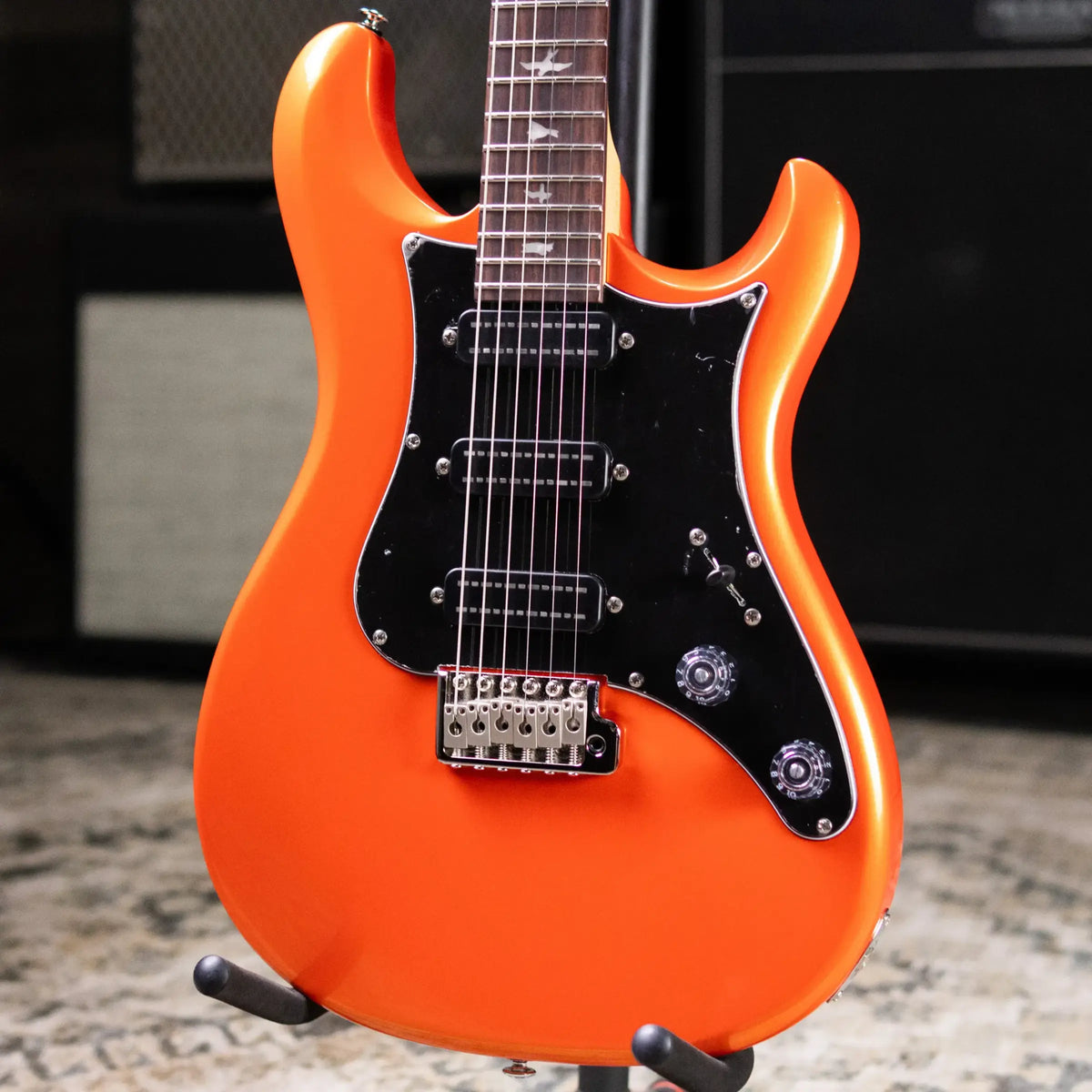 PRS SE NF3 Electric Guitar - Metallic Orange with Gig Bag