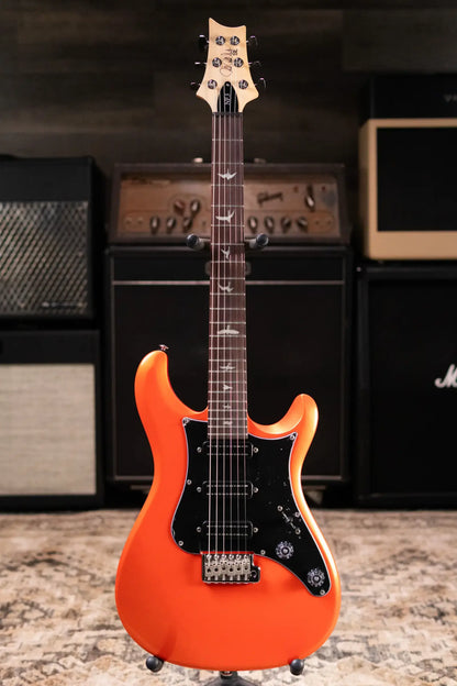 PRS SE NF3 Rosewood Fretboard Electric Guitar - Metallic Orange with Gig Bag - Demo