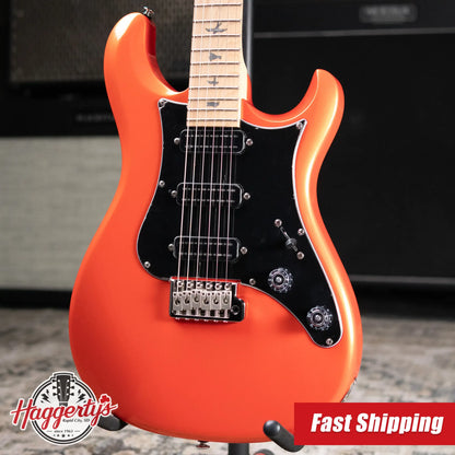 PRS SE NF3 Solid Body Electric Guitar - Metallic Orange with Gig Bag