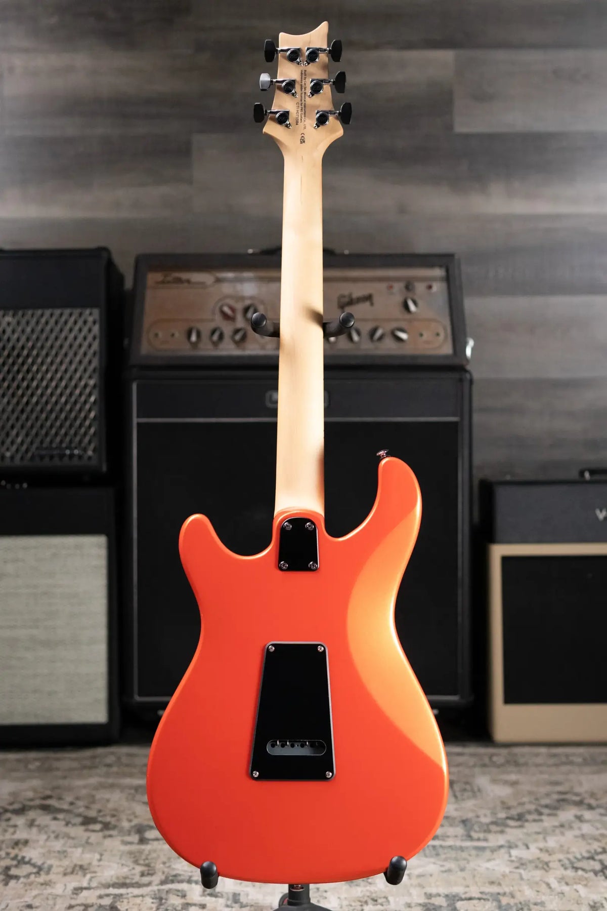 PRS SE NF3 Solid Body Electric Guitar - Metallic Orange with Gig Bag