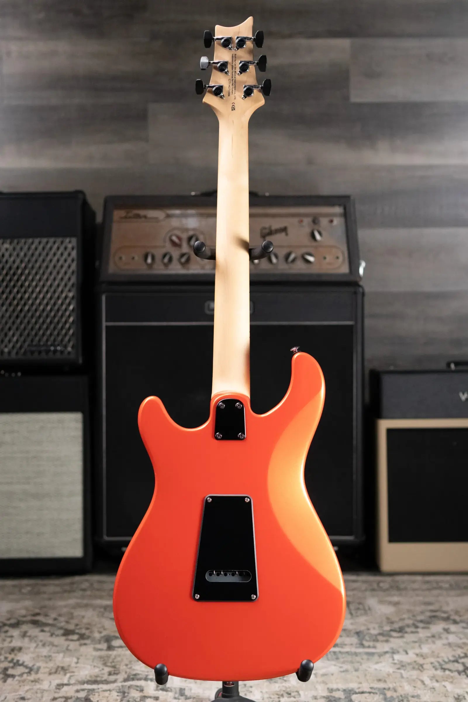 PRS SE NF3 Solid Body Electric Guitar - Metallic Orange with Gig Bag