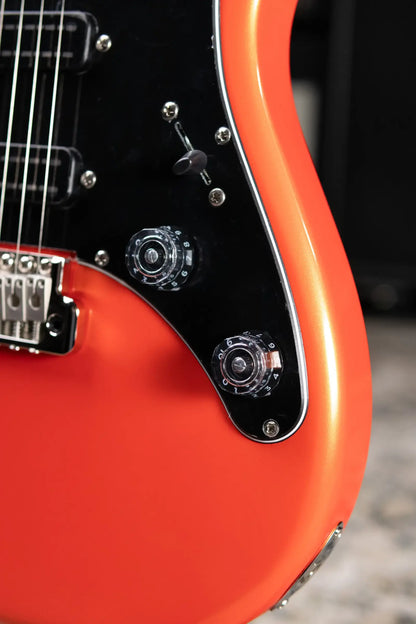PRS SE NF3 Solid Body Electric Guitar - Metallic Orange with Gig Bag