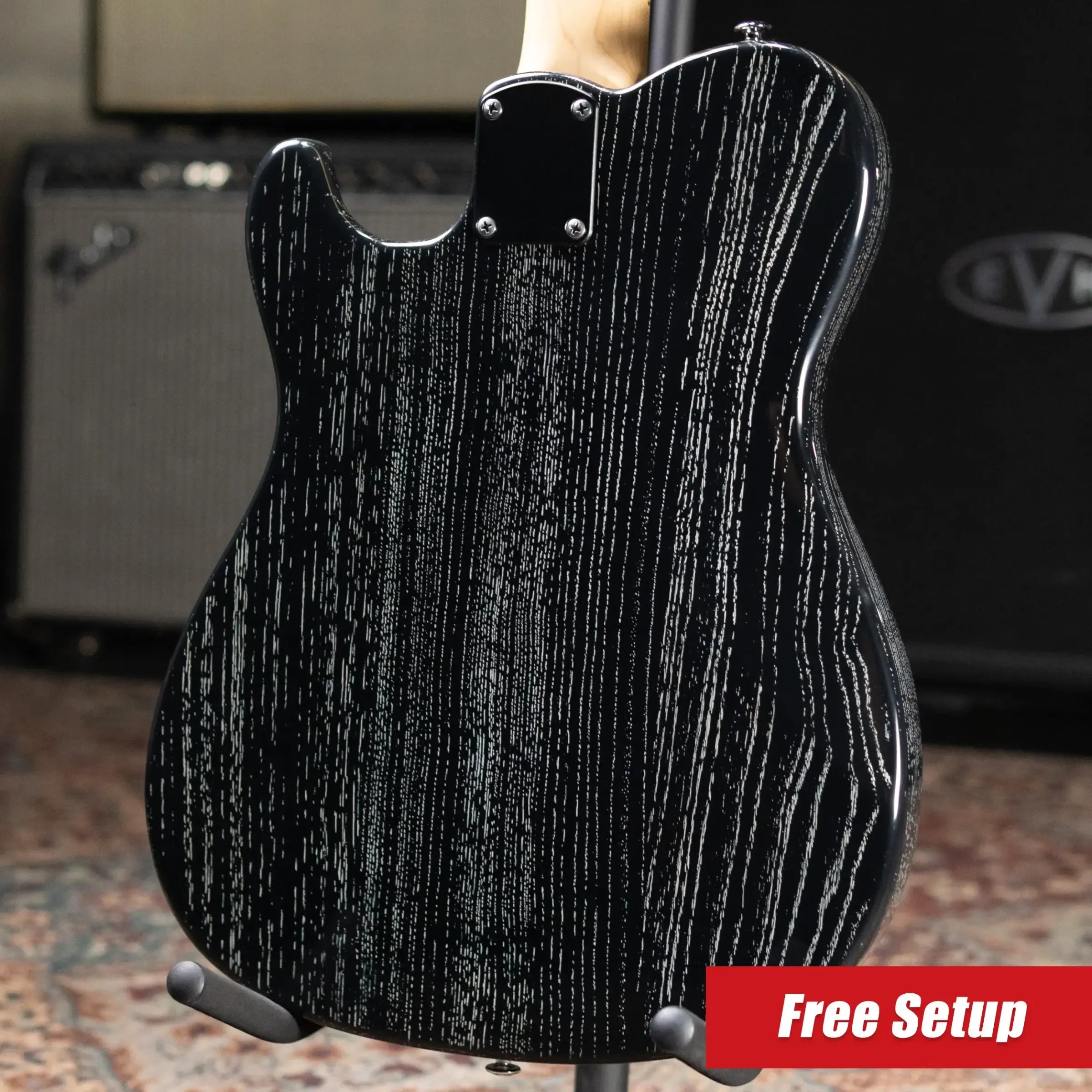 PRS SE NF53 Electric Guitar - Black Doghair with Gig Bag