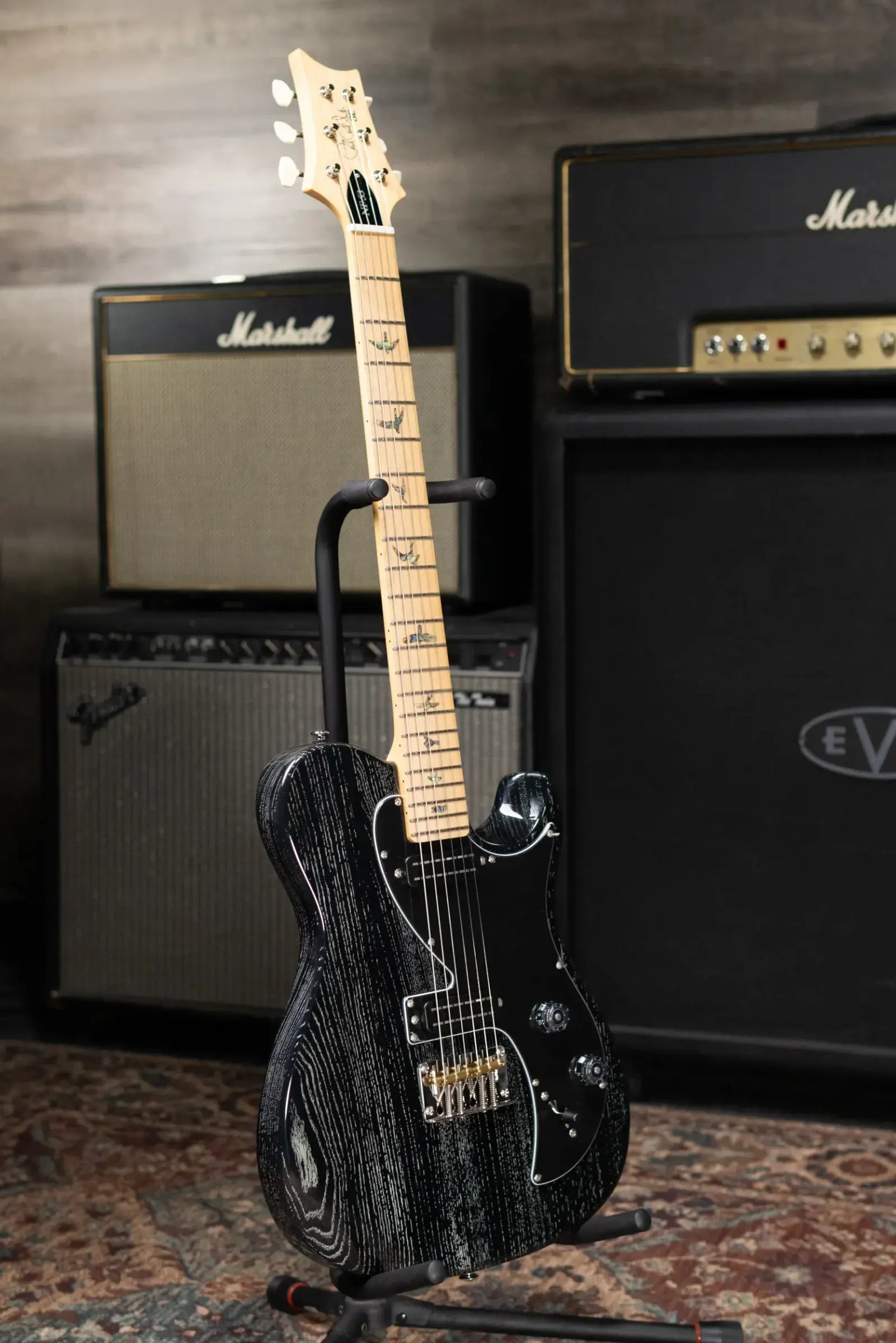 PRS SE NF53 Electric Guitar - Black Doghair with Gig Bag
