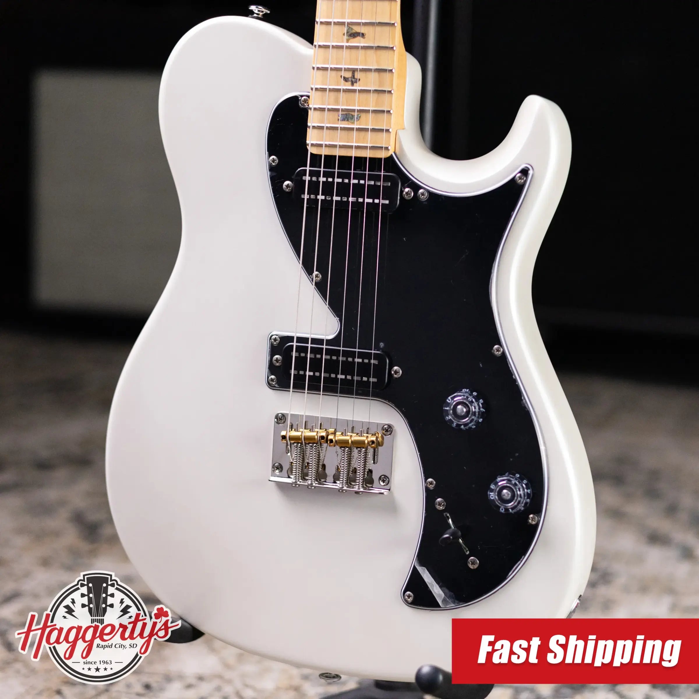 PRS SE NF53 Electric Guitar - White Pearl with Gig Bag