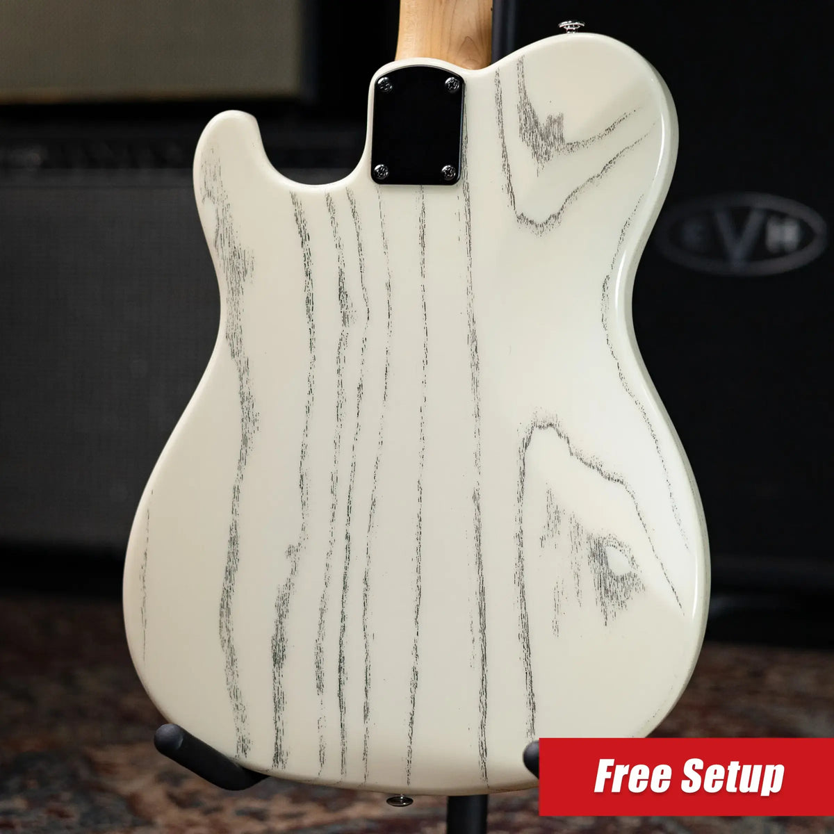 PRS SE NF 53 Bolt-on Electric Guitar - White Doghair with Gig Bag