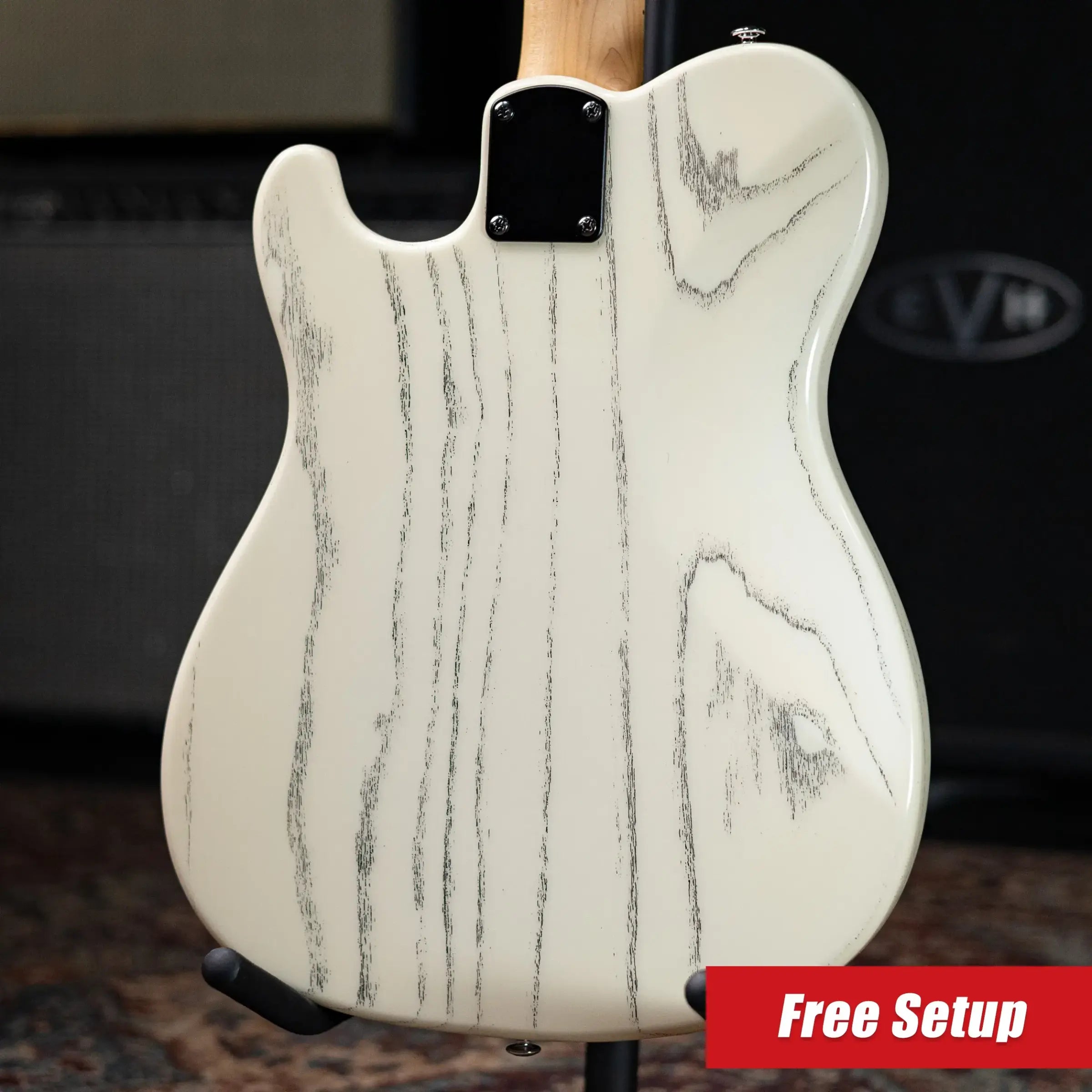 PRS SE NF 53 Bolt-on Electric Guitar - White Doghair with Gig Bag