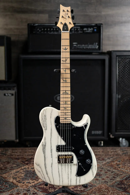 PRS SE NF 53 Bolt-on Electric Guitar - White Doghair with Gig Bag