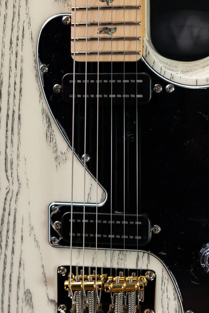 PRS SE NF 53 Bolt-on Electric Guitar - White Doghair with Gig Bag