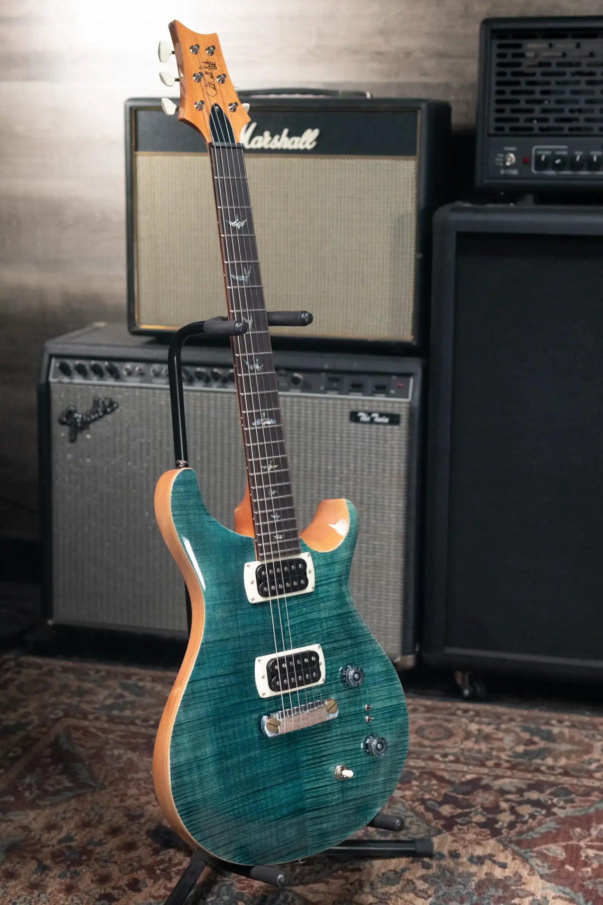PRS SE Paul's Guitar Electric Guitar - Slate Blue with Gig Bag