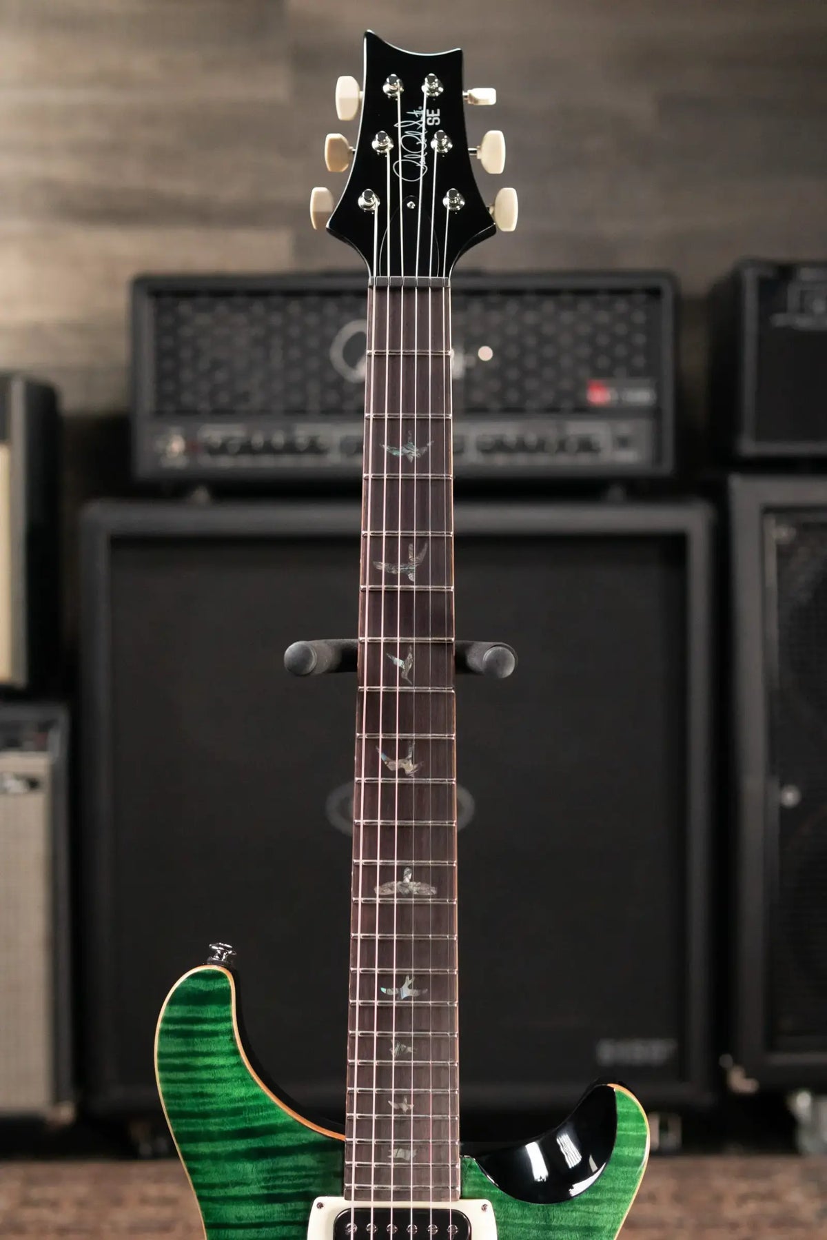 PRS SE Paul's Guitar Electric Guitar - Teal Black with Gig Bag