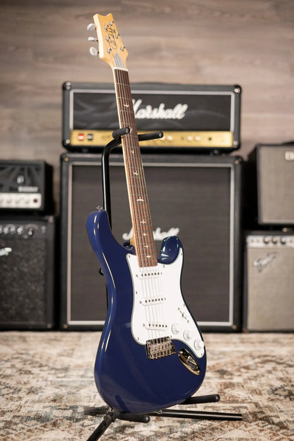 PRS SE Silver Sky Electric Guitar - Trad Blue with Gig Bag