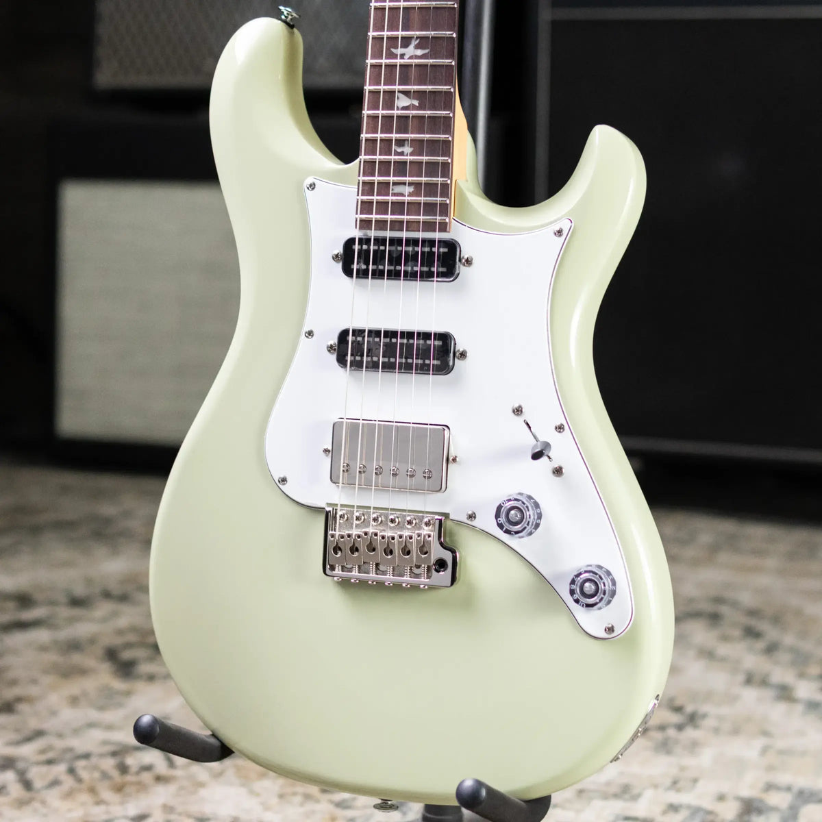 PRS SE Studio Standard Rosewood Electric Guitar - Sage Green with Gig Bag