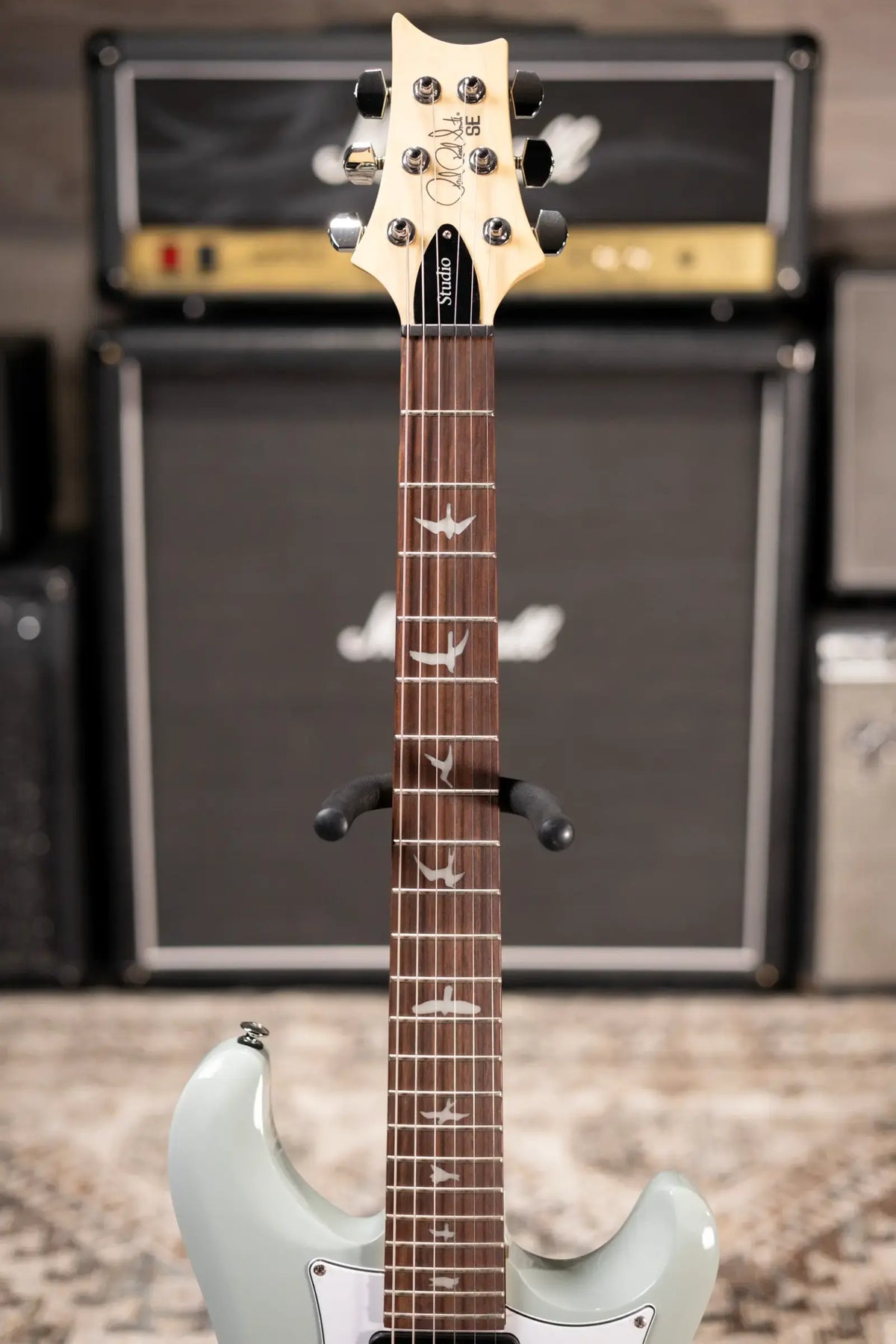 PRS SE Studio Standard Rosewood Electric Guitar - Silvertone Gray with Gig Bag - Demo