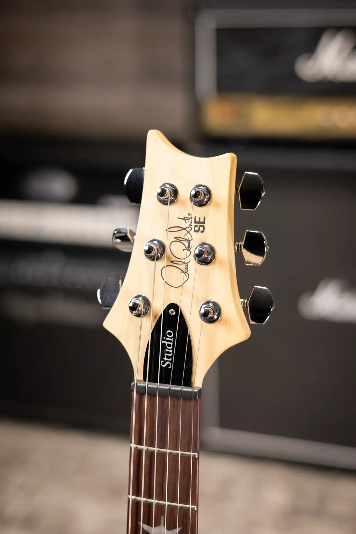 PRS SE Studio Standard Rosewood Electric Guitar - Silvertone Gray with Gig Bag - Demo